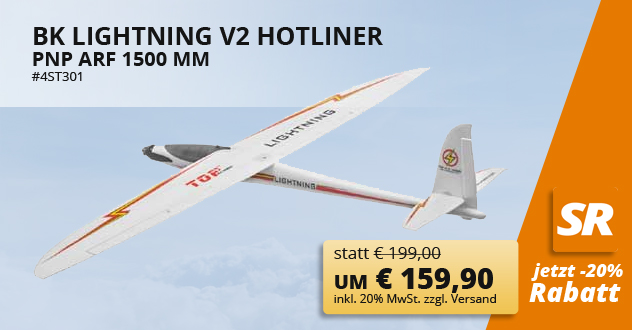 BK Lightning V2 Hotliner PNP ARF 1500 mm