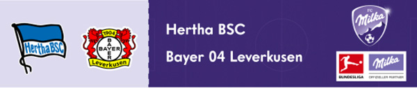 Hertha BSC - Bayer 04 Leverkusen