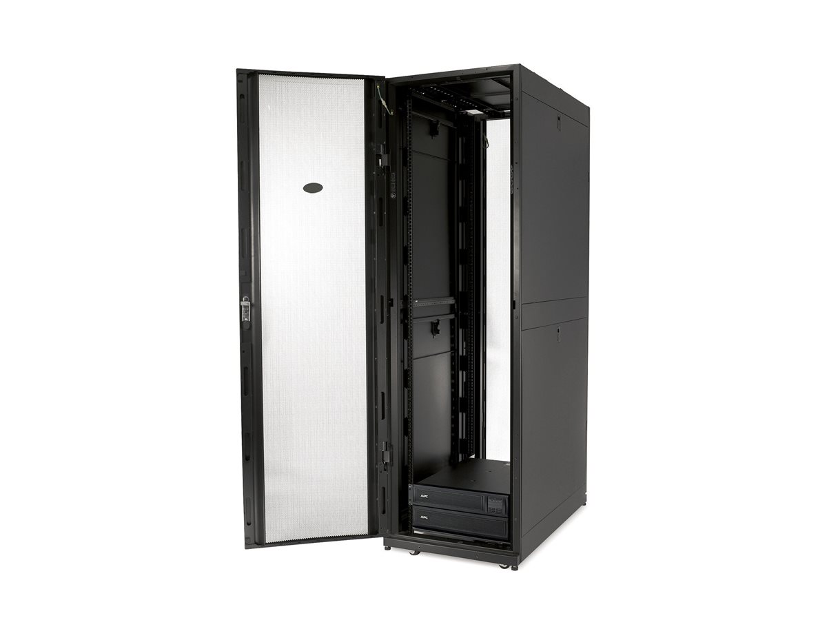 APC NetShelter SX AR3107 Netzwerkschrank 48 HE 600 mm breit 1070 mm tief Schwarz