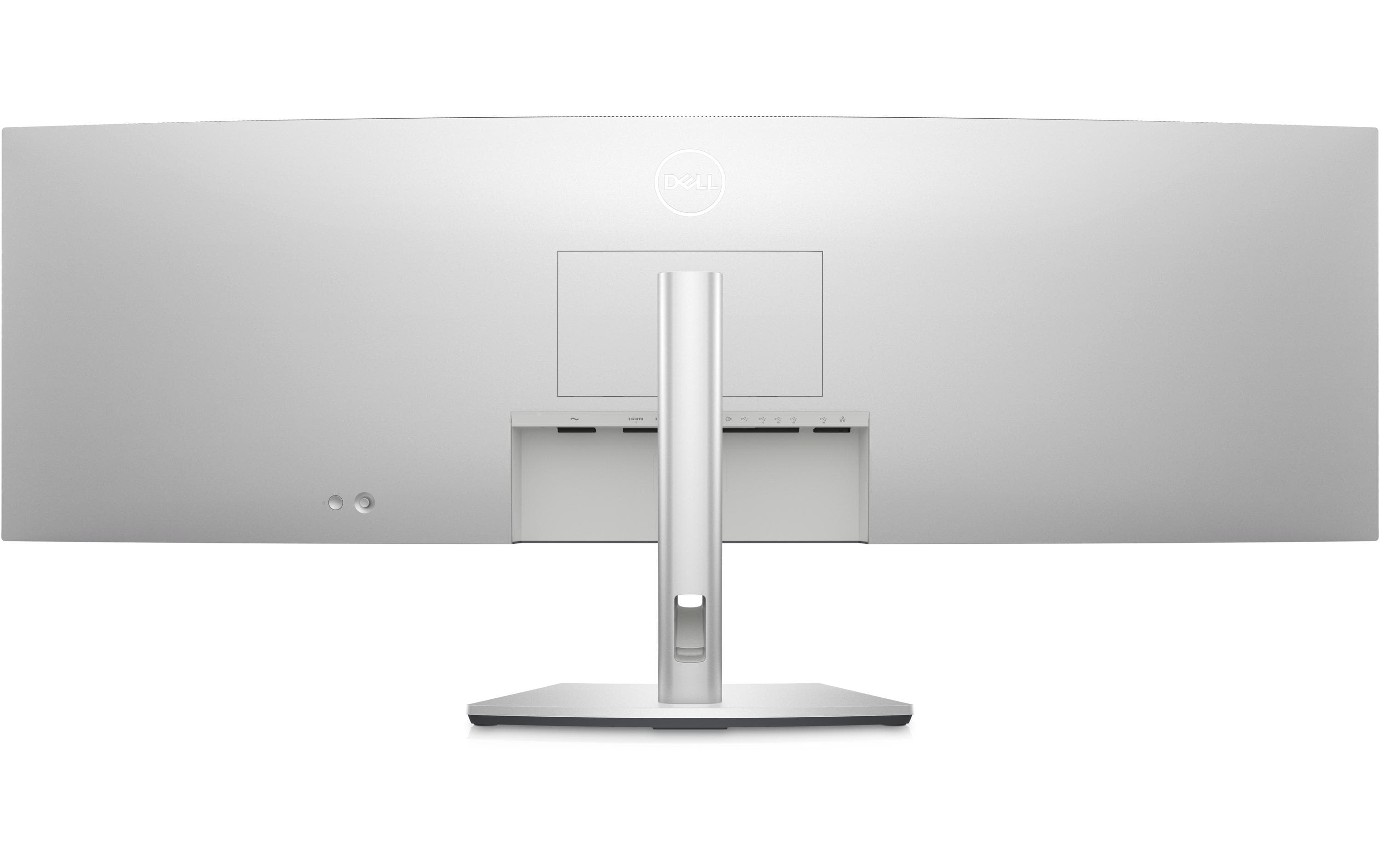 DELL UltraSharp U4924DW 124,5 cm (49" ) 5120 x 1440 Pixel 5K Ultra HD LCD Schwarz - Silber [Energieklasse G] (DELL-U4924DW)