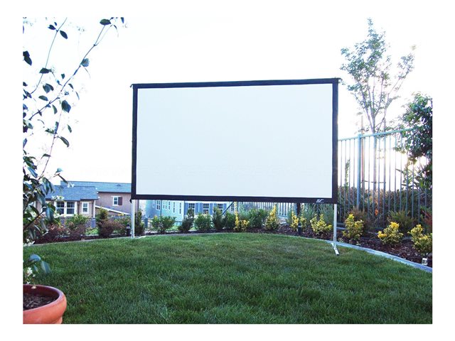 Elite Screens Yard Master 2 Series OMS120H2 120" Projektionsleinwand Weiß, Silber