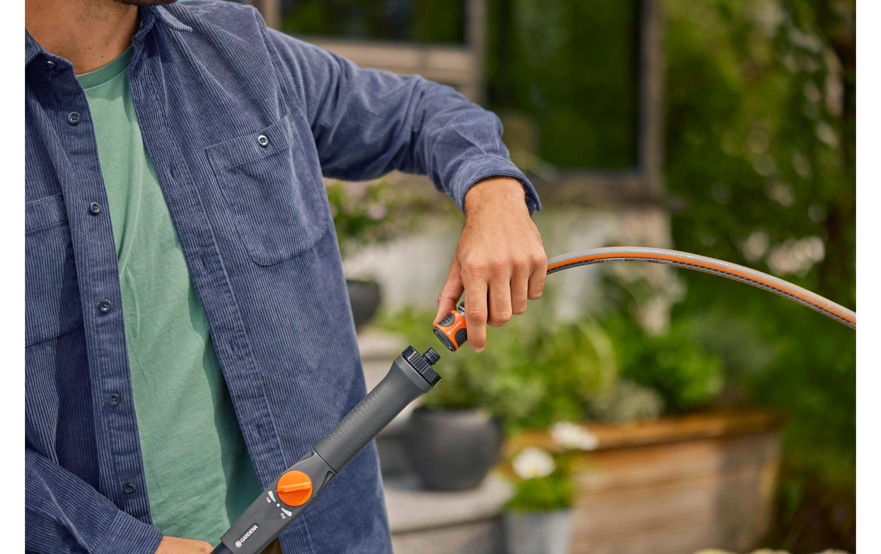 Gardena Cleansystem Teleskop-Stiel M-XL 155 - 260 cm