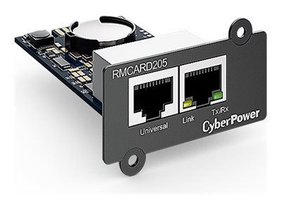 CyberPower RMCARD205 Netzwerk-Management-Karte 100 Mbps Schwarz