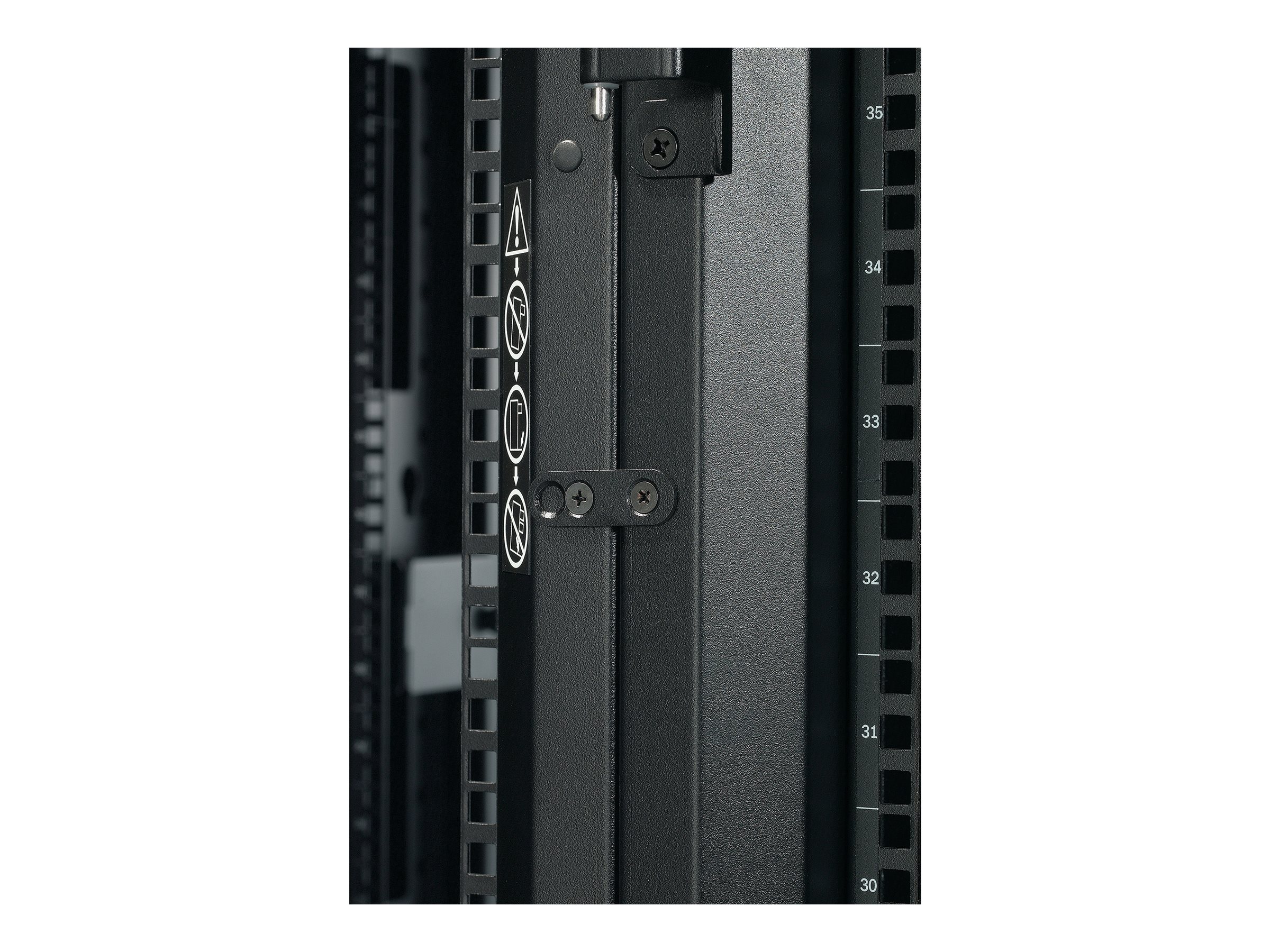 APC NetShelter SX AR3107 Netzwerkschrank 48 HE 600 mm breit 1070 mm tief Schwarz