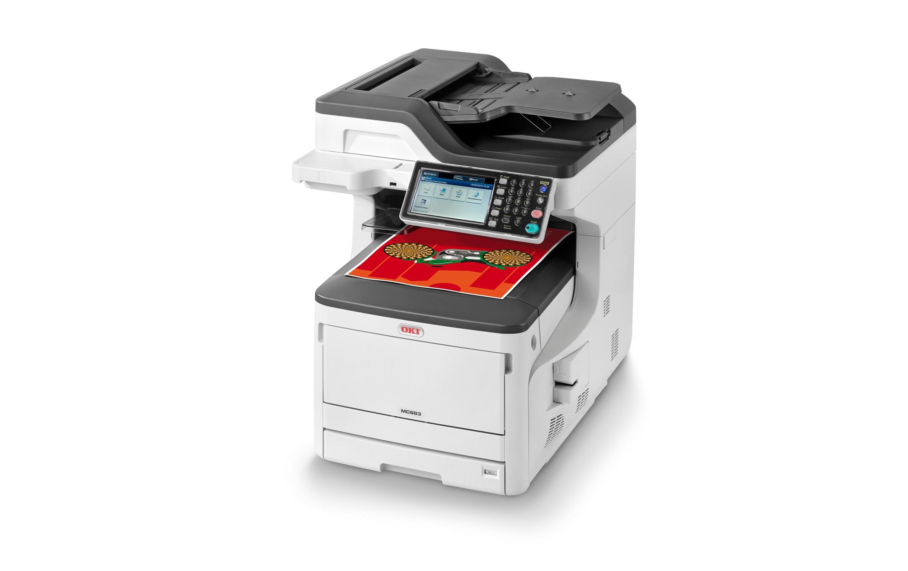 OKI MC883dn Multifunktionsdrucker LED Farbe A3 35 Seiten/Min. Schwarz, Weiß