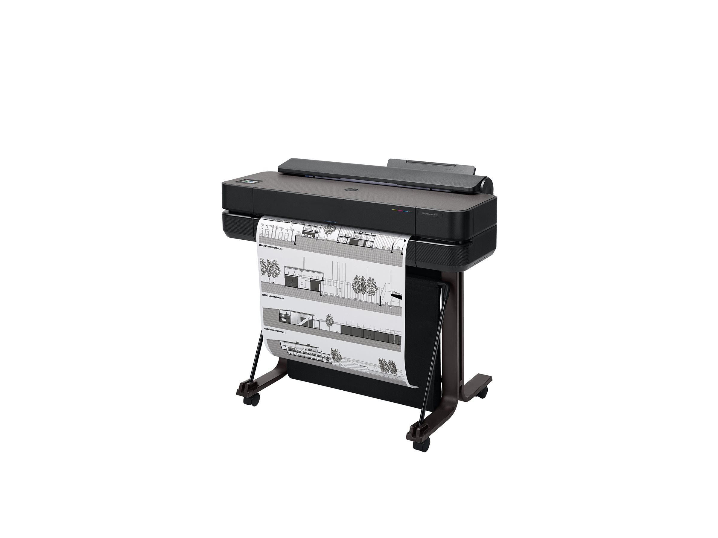 HP DesignJet T650 36" Großformatdrucker Tintenstrahl 2400 x 1200 dpi Schwarz, Grau