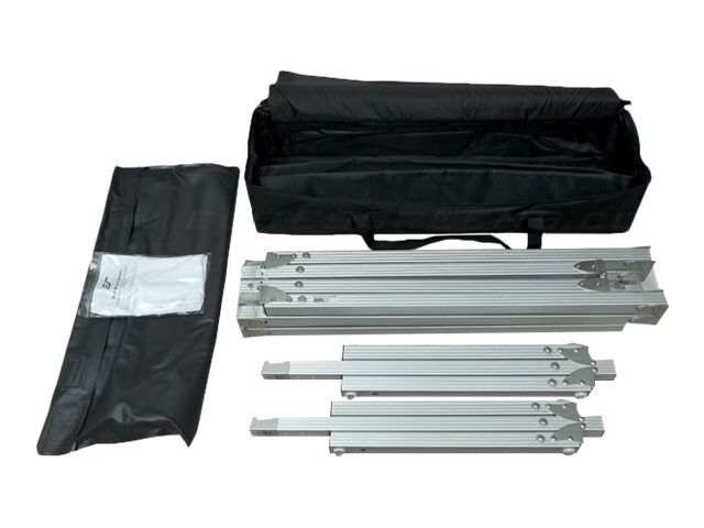 Elite Screens Yard Master 2 Dual OMS150H2-DUAL 150" 16:9 Wraith Veil Dual Silber, Schwarz