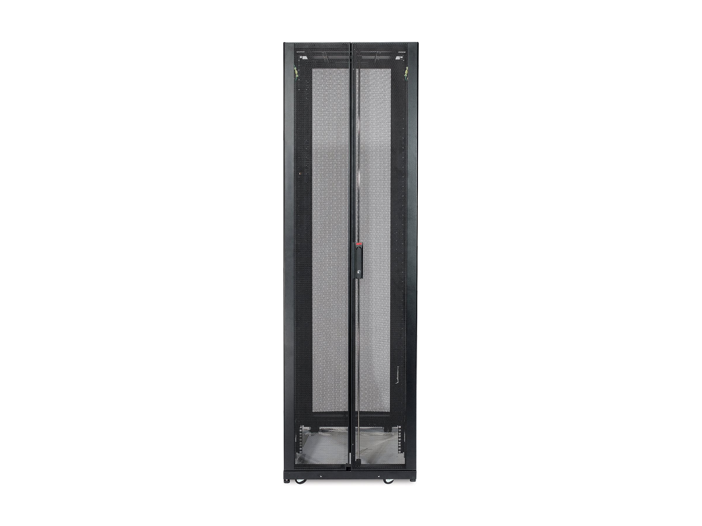 APC NetShelter SX AR3107 Netzwerkschrank 48 HE 600 mm breit 1070 mm tief Schwarz