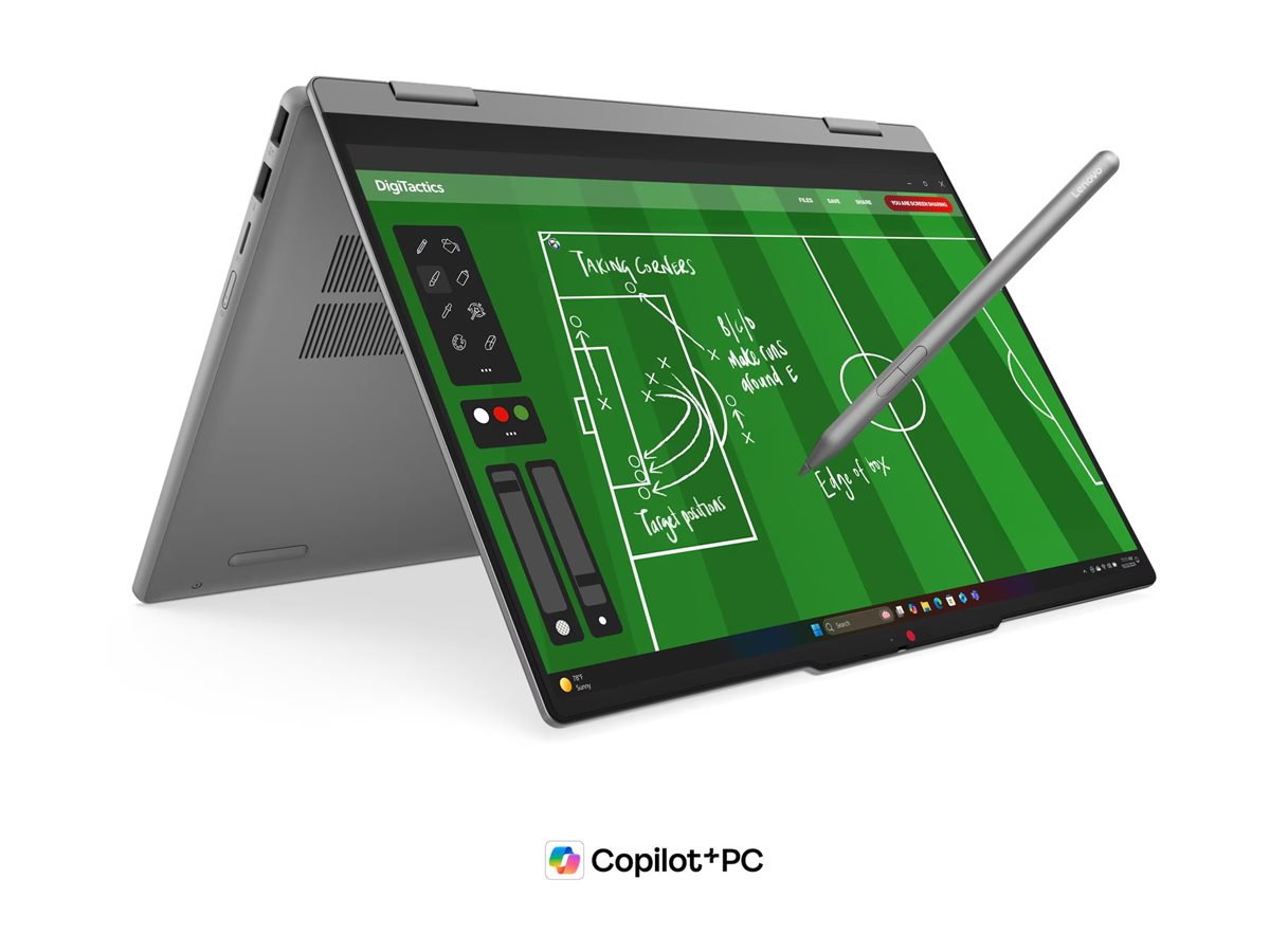 Lenovo IdeaPad 5 2-in-1 14Q8Y11 14" Touch Snapdragon X2 Plus 32 GB RAM 1 TB SSD Win 11 Copilot+PC Luna Grey