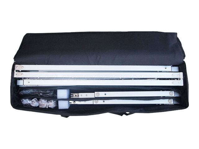 Elite Screens Yard Master 2 Dual OMS150H2-DUAL 150" 16:9 Wraith Veil Dual Silber, Schwarz