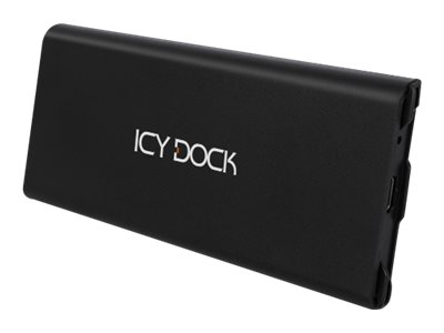 ICY Dock ICYNano MB861U31-1M2B M.2 NVMe SSD-Gehäuse USB 3.2 Gen 2 Schwarz