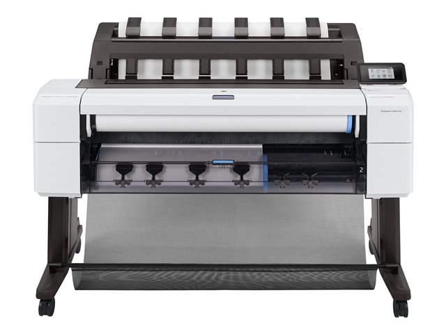 HP DesignJet T1600dr 36" Großformatdrucker Tintenstrahl 2400 x 1200 dpi 2 Rollen Gigabit LAN Schwarz, Weiß