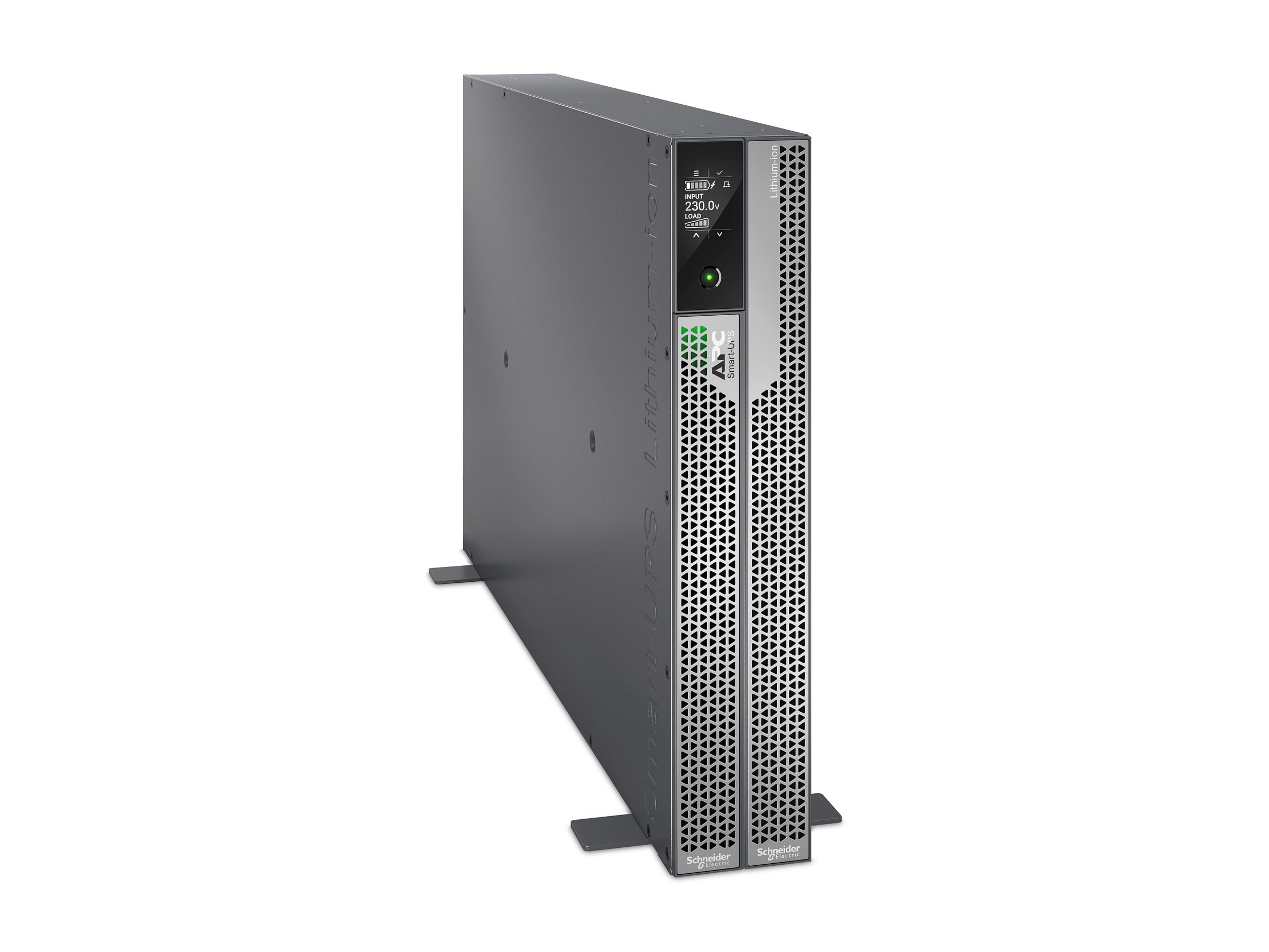 APC Smart-UPS Ultra On-Line 5 kVA/5000 W Lithium-Ionen 2U Rack/Tower 230V Silbergrau