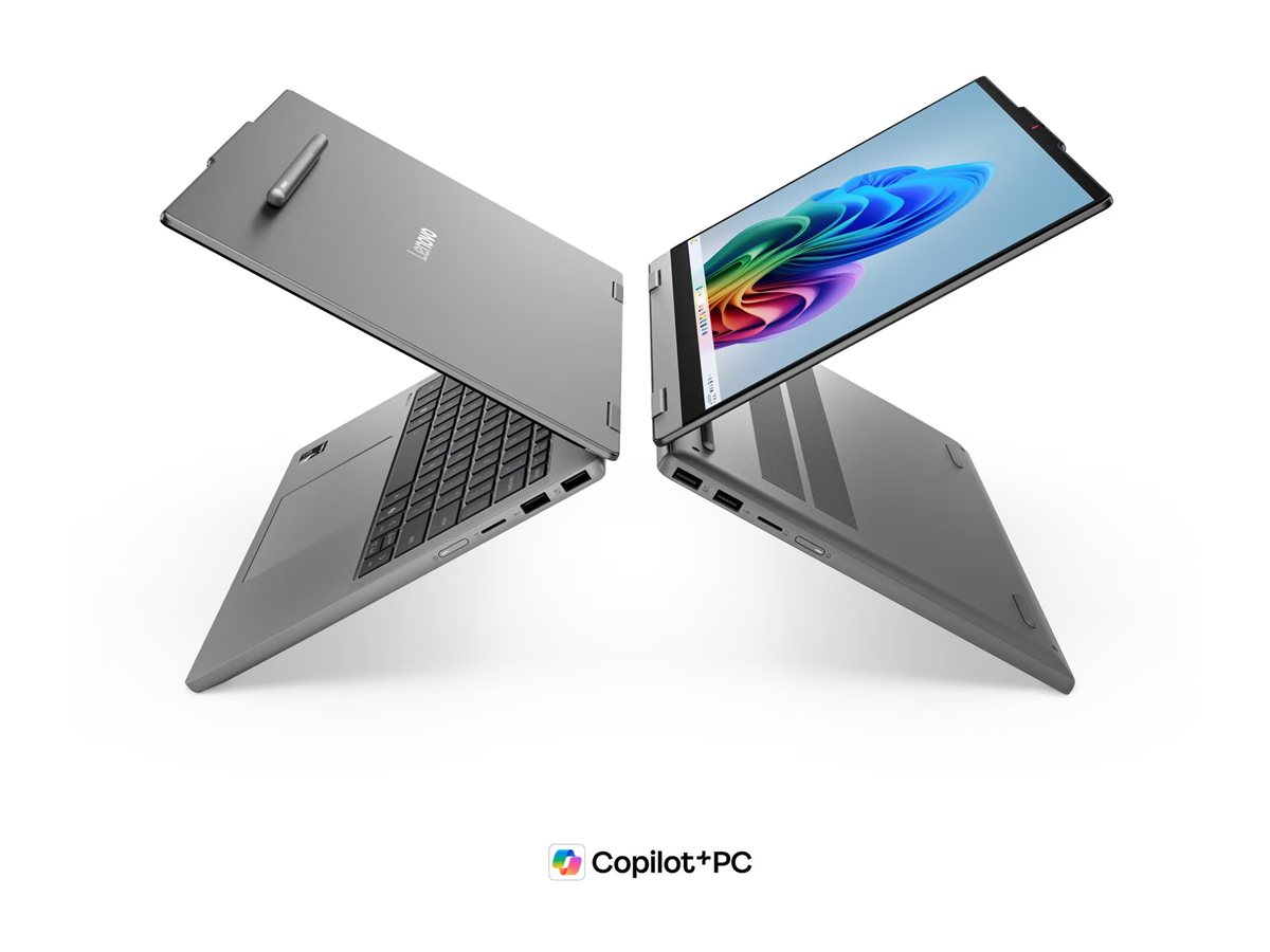Lenovo IdeaPad 5 2-in-1 14Q8Y11 14" Touch Snapdragon X2 Plus 32 GB RAM 1 TB SSD Win 11 Copilot+PC Luna Grey