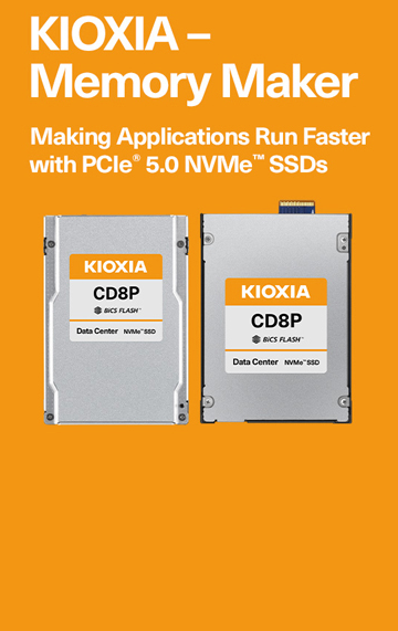 Kioxia Data Center Ssds With Edsff E3 S And Pcie 5 0 Plugilo