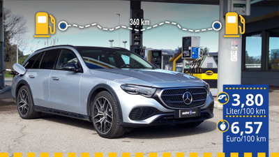 Tats Chlicher Verbrauch Mercedes E De All Terrain Im Test Plugilo