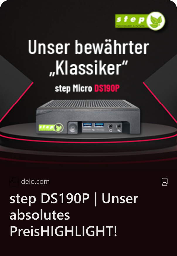 step DS190P | Unser absolutes PreisHIGHLIGHT! 