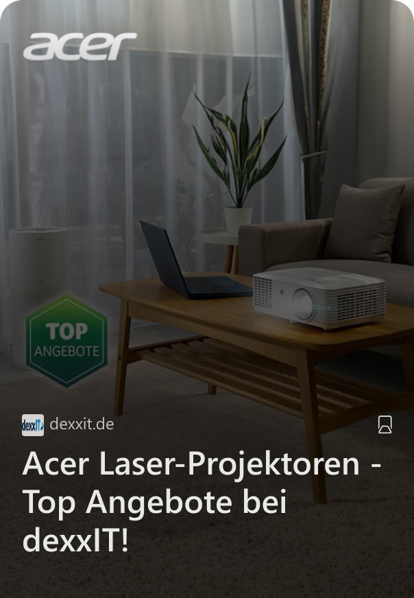 Acer Laser-Projektoren - Top Angebote bei dexxIT! 
