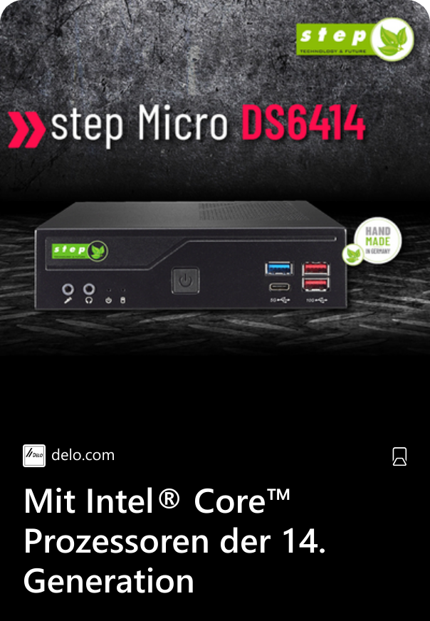 Mit Intel® Core™ Prozessoren der 14. Generation 