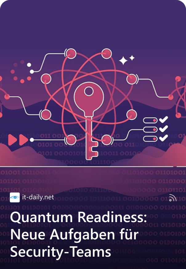 Quantum Readiness: Neue Aufgaben für Security-Teams Cybersicherheitsexperten empfehlen Sicherheitsverantwortlichen, sich bereits jetzt intensiv mit der Quantencomputing-Bedrohung zu befassen. Eine proaktive Strategie für Quantenresistenz wird als essentiell angesehen, um Unternehmen langfristig abzusichern. Das CSO-Team von Palo Alto Networks hat fünf Prognosen für die Gestaltung der Cybersicherheitslandschaft 2025 getroffen. Unternehmen bewältigen die ersten Phasen der Quantum Readiness Quantencomputer, Quantenrisiken und die für ihren Schutz, ihre Verschlüsselung und ihre Sicherheit erforderlichen Technologien werden in die allgemeinen Technologie-Diskussionen einfließen. Auch wenn praktische Quantenangriffe auf weit verbreitete Verschlüsselungsmethoden heute noch nicht möglich sind, werden sie vermutlich innerhalb des nächsten Jahrzehnts realisierbar. Somit ist es schon heute an der Zeit, dass Unternehmen sich darauf vorbereiten müssen. Im Jahr 2024 ist es chinesischen Forschern gelungen, die klassische 50-Bit-RSA-Verschlüsselung mit Hilfe von Quanten-Annealing zu knacken. Obwohl dies kein Grund zur Sorge ist (RSA verwendet <2048 Bits), zeigt der Fall doch den sofortigen und dringenden Bedarf an quantenresistenten Kryptoalgorithmen. Im Jahr 2025 wird der Wettlauf um den Einsatz dieser Algorithmen für CISOs an Bedeutung gewinnen – insbesondere im Bereich der Finanzdienstleistungen und der kritischen Infrastrukturen (KRITIS). Auf kurze Sicht sollte der erste Schritt die Entwicklung einer quantenresistenten Roadmap sein, die folgende Punkte beinhaltet: Eine Risikoeinschätzung und Übersicht der eigenentwickelten Anwendungen und Drittanbieter-Technologien mit Post-Quantum-Kryptographie (PQC) als unmittelbare Anforderung. Eine Migrationsstrategie zu resistenten Krypto- und Annealing-Algorithmen unter Berücksichtigung der Auswirkungen auf Hardware, eingeführten Latenzen (User Experience) und Wartung (z.B. Schlüsselrotation). Diese Pläne sollten im Einklang mit den Prioritäten der Führungsebene für das Jahr 2025 sein und