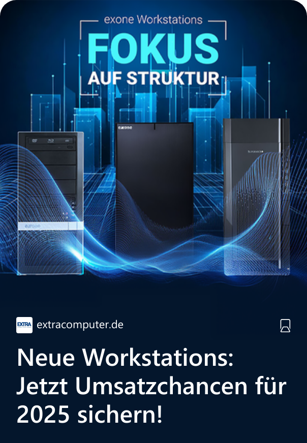 Neue Workstations: Jetzt Umsatzchancen für 2025 sichern! 